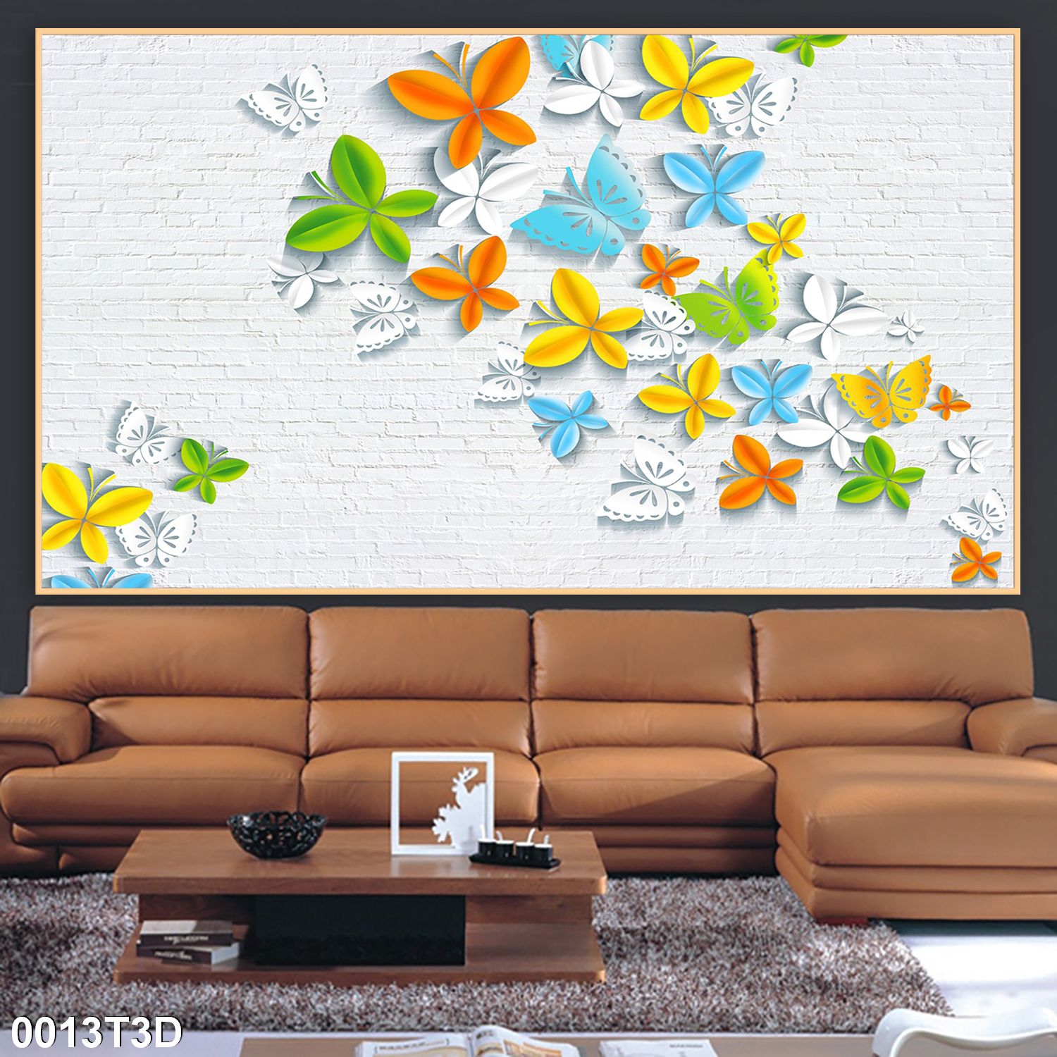 TRANH HOA 3D PHÒNG NGỦ